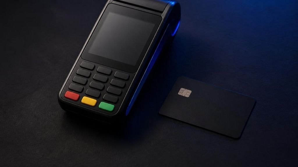 terminal de paiement et carte bancaire